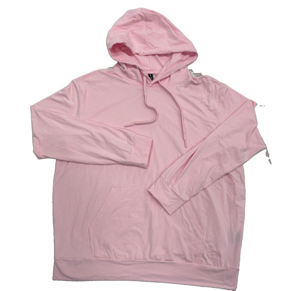 Comfrt Hoodie Womens Size XL AllDay Jersey Pink Cherry Blossom